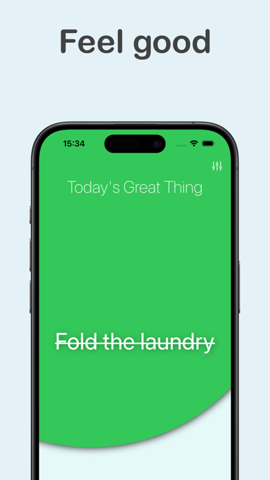 One Great Thing Screenshot