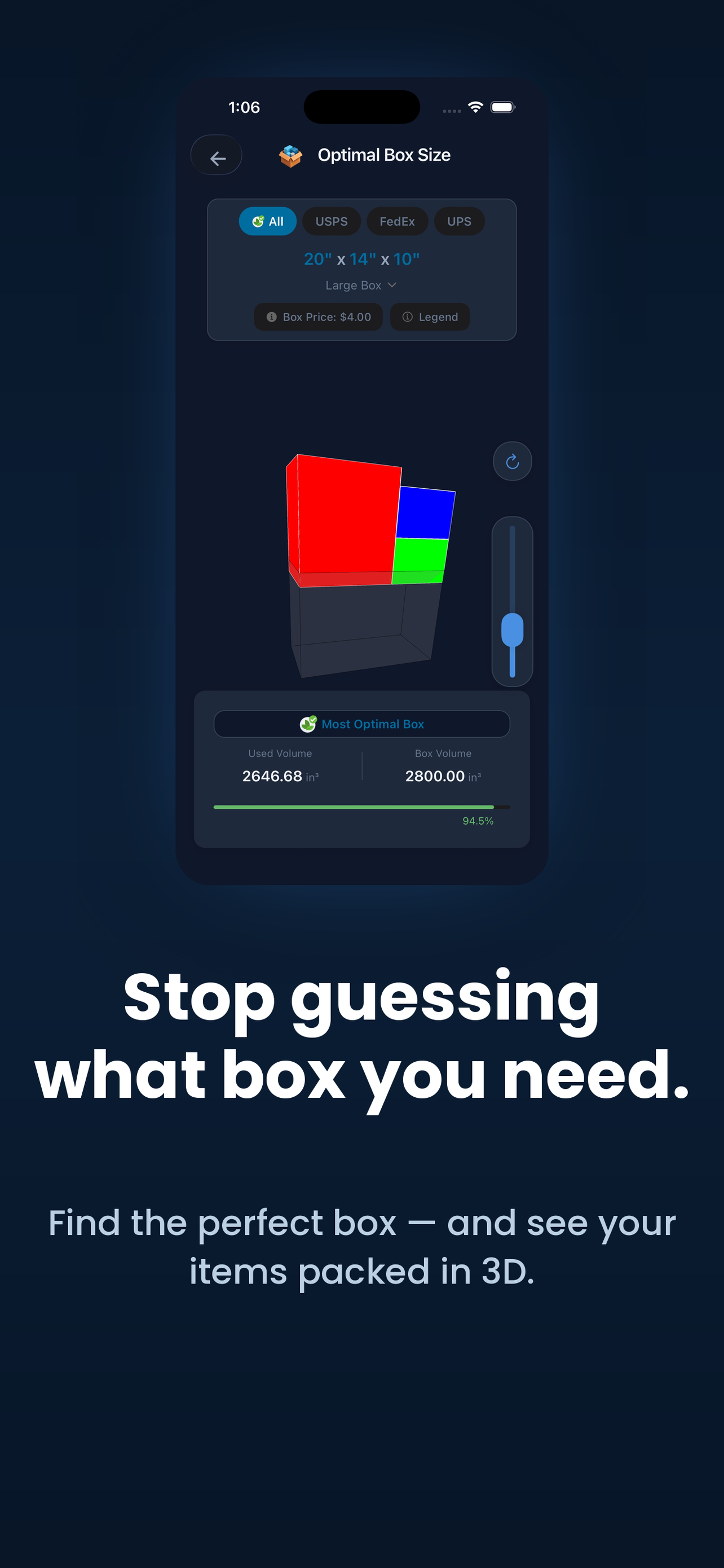 PackShip: Shipping Calculator screenshot 3