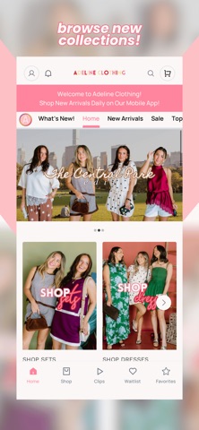 Adeline Clothing screenshot