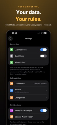 DataSentryX: Tracker Blocker Screenshot 4 of 8