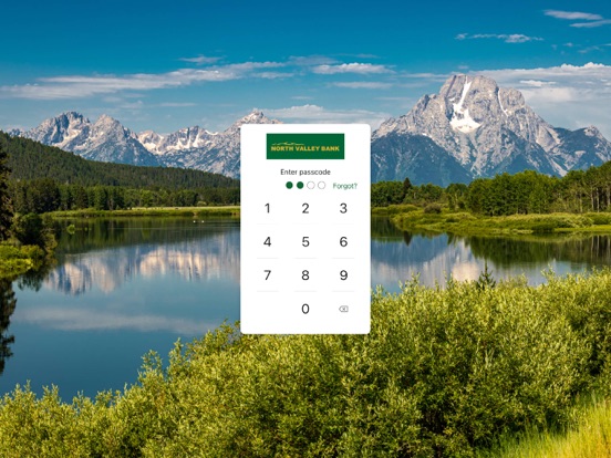 North Valley Bank iPad screenshot 2 - Finance app