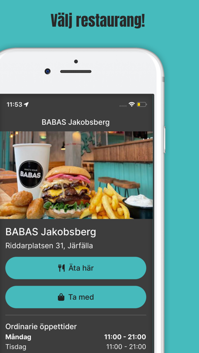 BABAS Burgers Screenshot