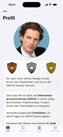 DSGVO Check screenshot