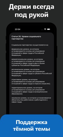 Трудовой Кодекс iPhone screenshot