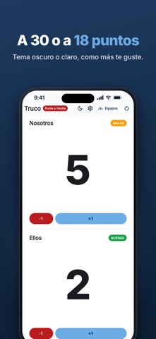 Truco: Contador y equipos screenshot 3