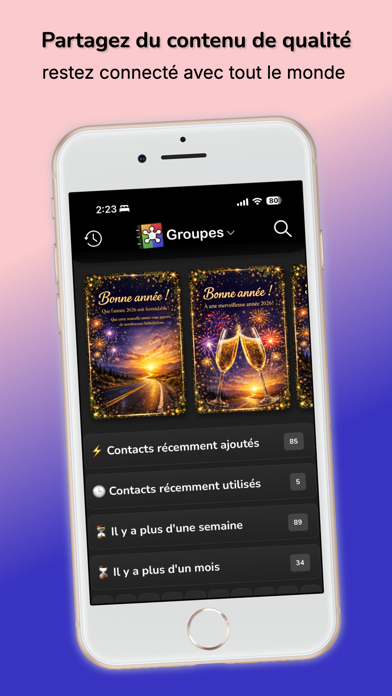 Screenshot #2 pour Groupes