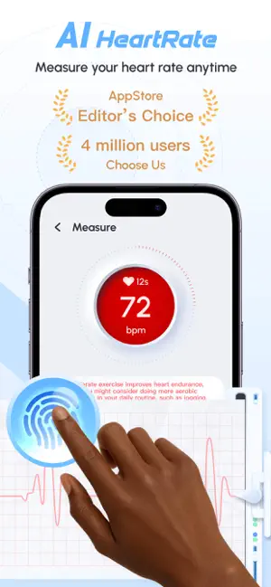 PulseTrackr：Heart Rate & HRV screenshot 1