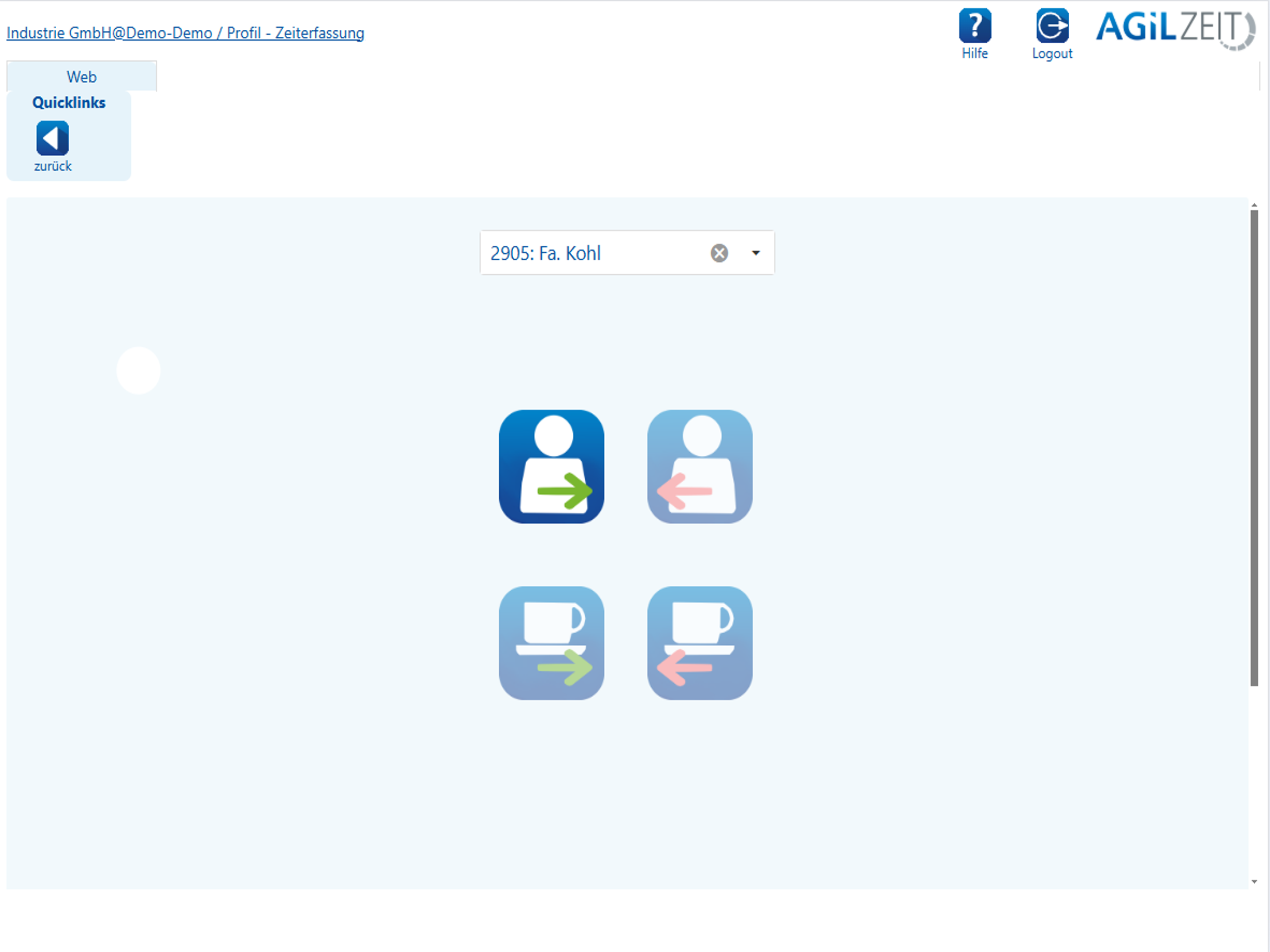 Agil Zeit screenshot 5