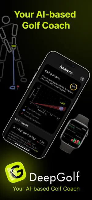 DeepGolf: AI Golf Swing Coach screenshot 1