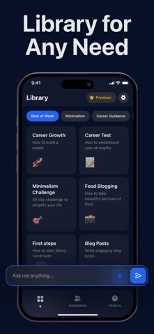 AI Chat Bot Assistant - Qora Screenshot 5 of 5