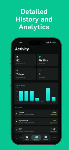 Interval Timer: Workout & Rest Screenshot 5 of 6