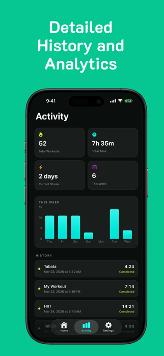 Interval Timer: Workout & Rest Screenshot 5 of 6