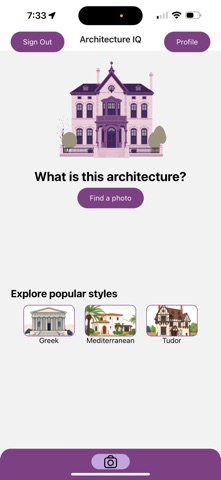 Architecture IQ iPhone screenshot