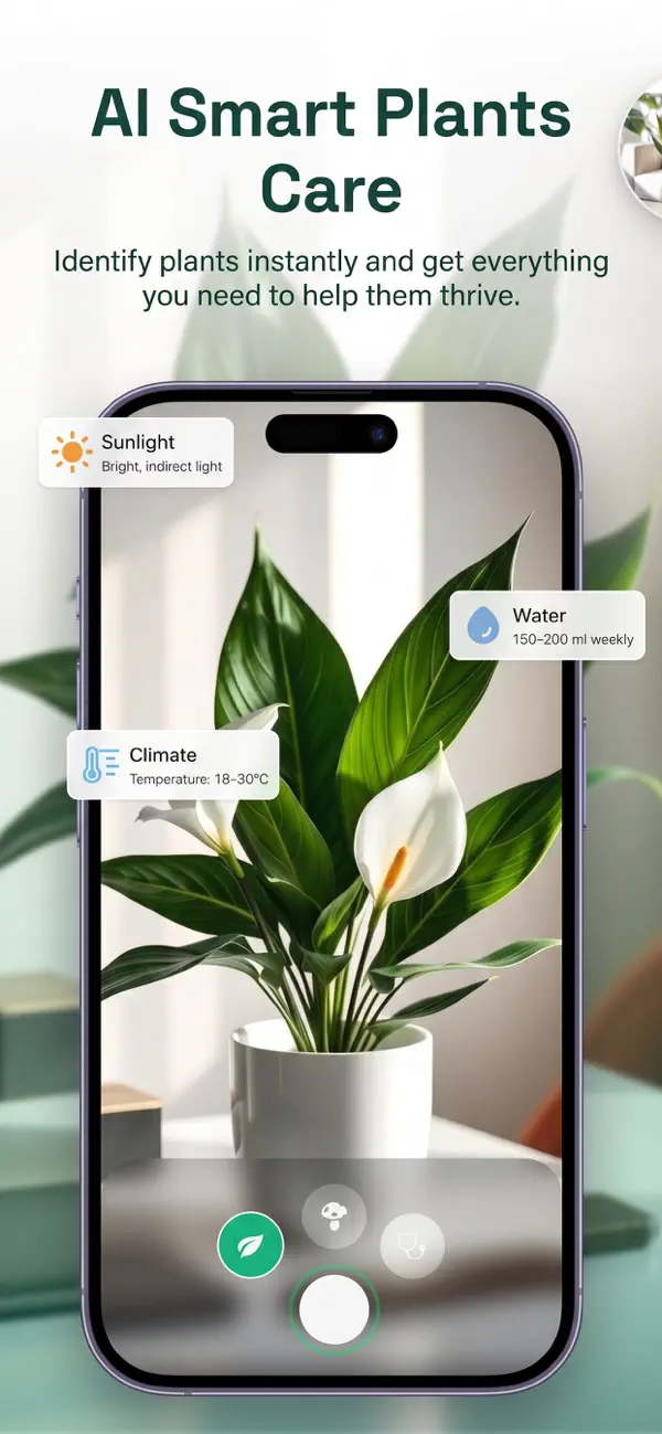 Screenshot #1 pour AI Plants - Plant Identifier