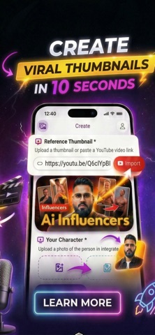 YGen - AI Thumbnail Maker Screenshot 2 of 3