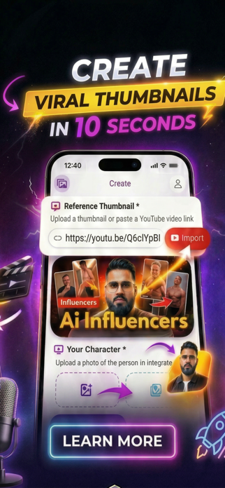 YGen - AI Thumbnail Maker Screenshot 2 of 3