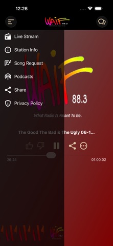 Waif Radio app screenshot 3