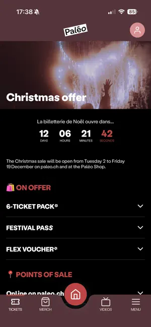 Paléo Festival Nyon 2026 screenshot 2
