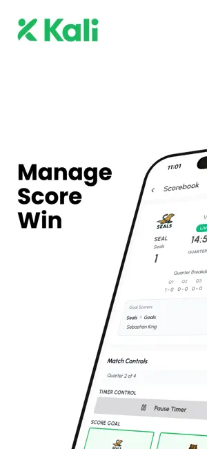 Kali - Sports Connect screenshot 1