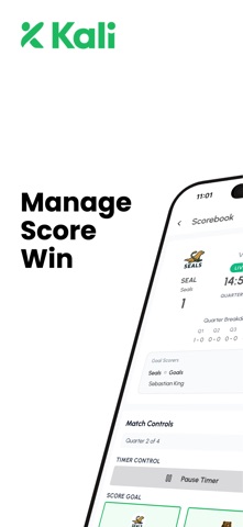 Kali - Sports Connect screenshot
