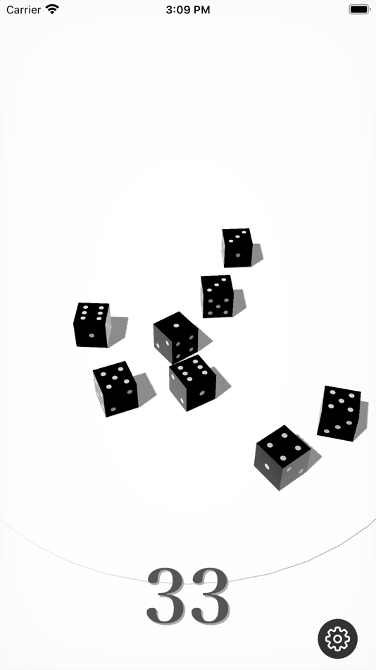 #2. 3D Dice Plus (iOS) 由: Heng Jia Liang