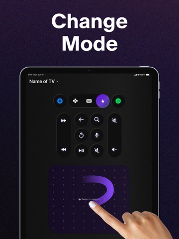 Universal Remote Control - TV iPad screenshot