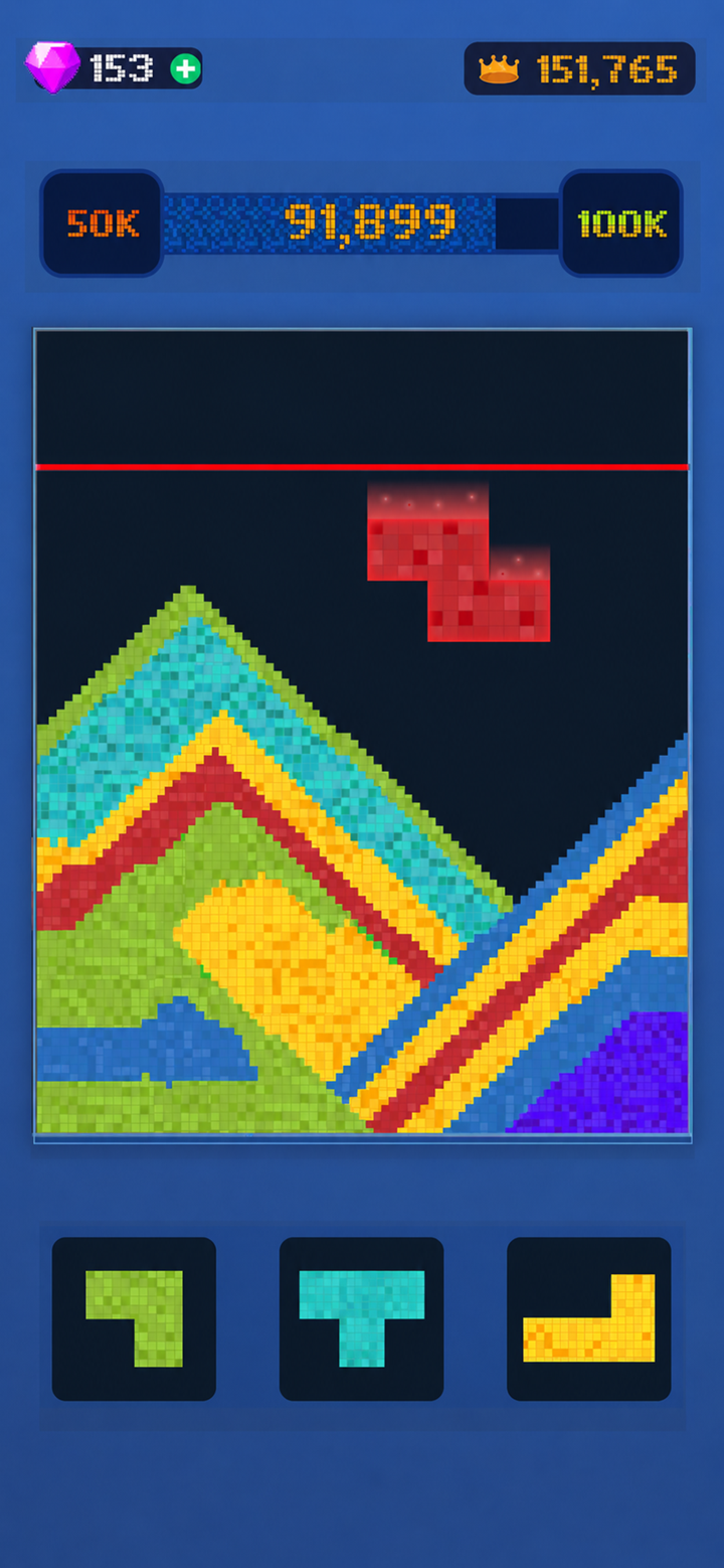 Sand Blast - Block Puzzle Game screenshot 3