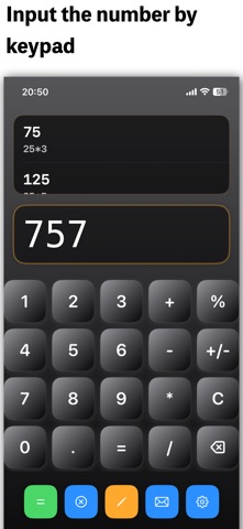 HandCal Handwriting Calculator Screenshot 2 of 3