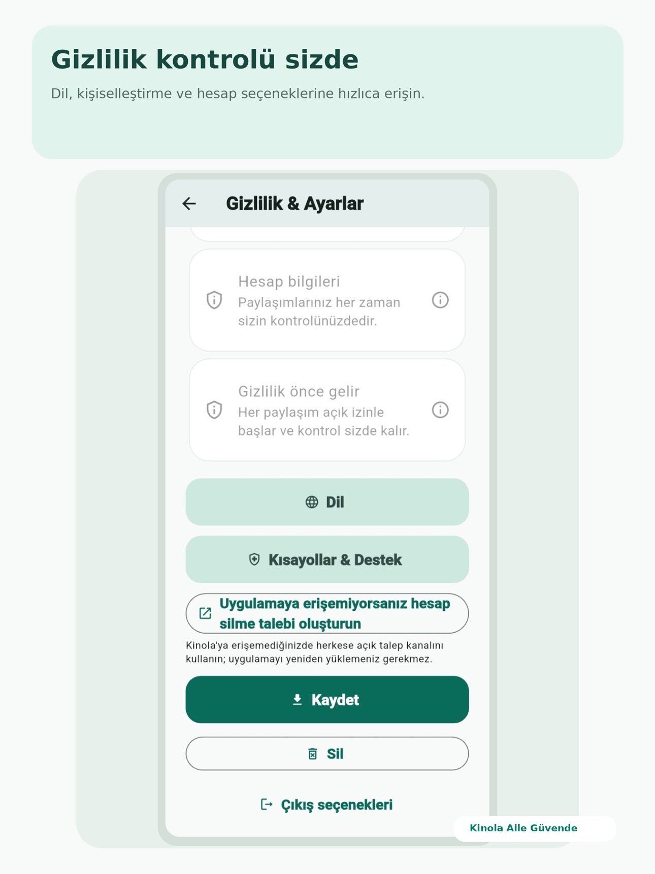 Screenshot 10 of Kinola Aile Güvende