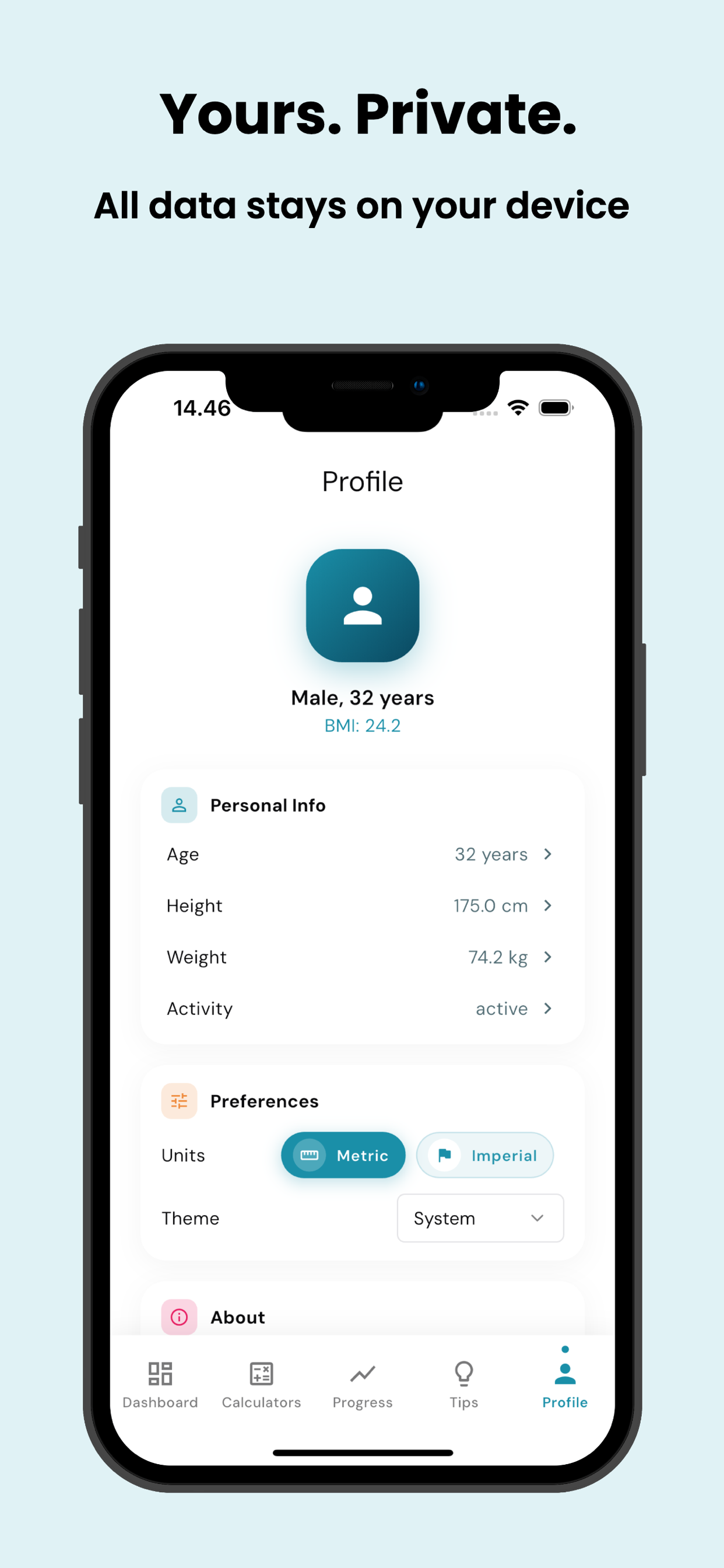 BMI Health: Weight Tracker screenshot 7