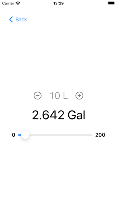 Screenshot #3 pour Gallons and Liters