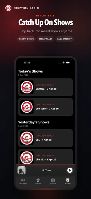 Eruption Radio screenshot 3