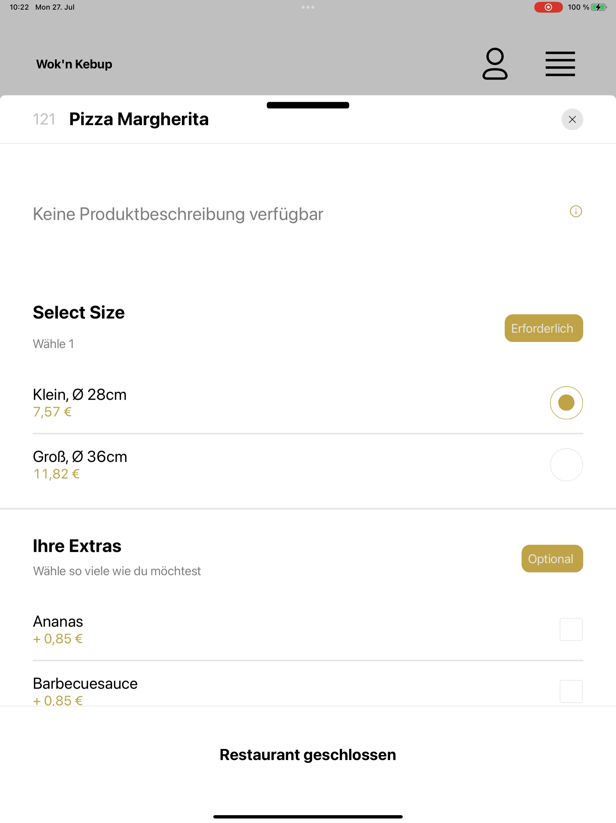 Wok'n Kebup screenshot 15