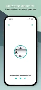 Random music notes generator screenshot #3 for iPhone