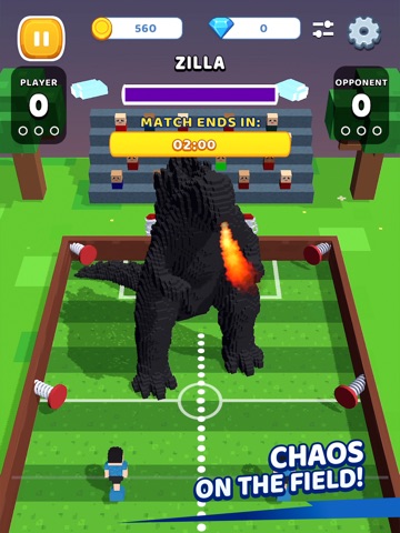 Demolition Football PvP Soccer iPad screenshot