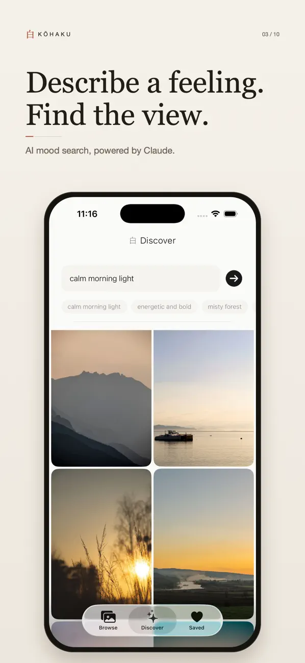 Screenshot #3 pour Kōhaku: Fonds d'Ecran IA