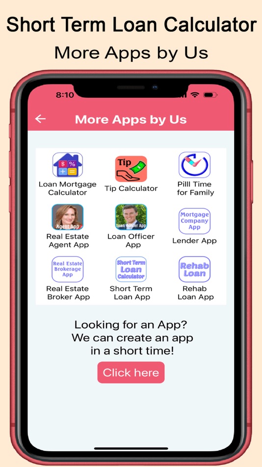 #7. Short Term Loan Calculator (iOS) 由: Quick Consulting and Management LLC
