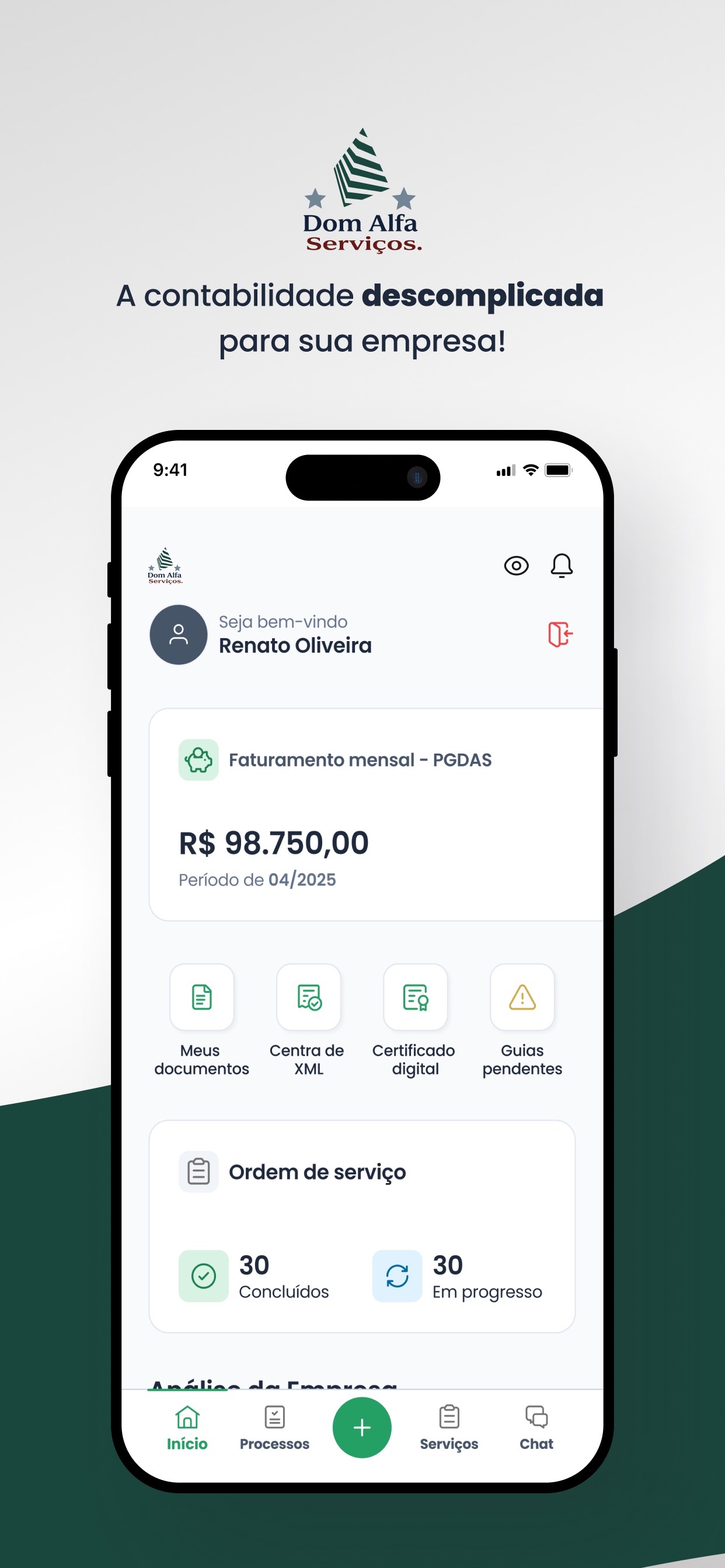 Screenshot 1 of Dom Alfa Serviços