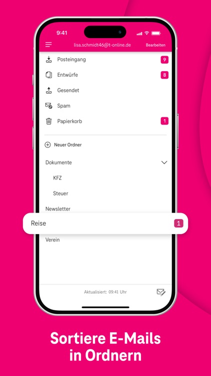 Telekom Mail – E-Mail App screenshot-3