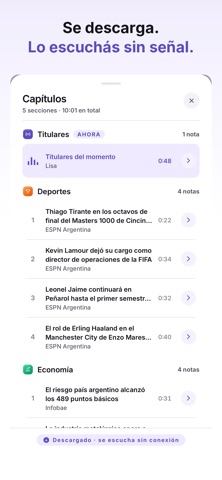 Lisa AI: tus noticias con IA iPhone screenshot 5