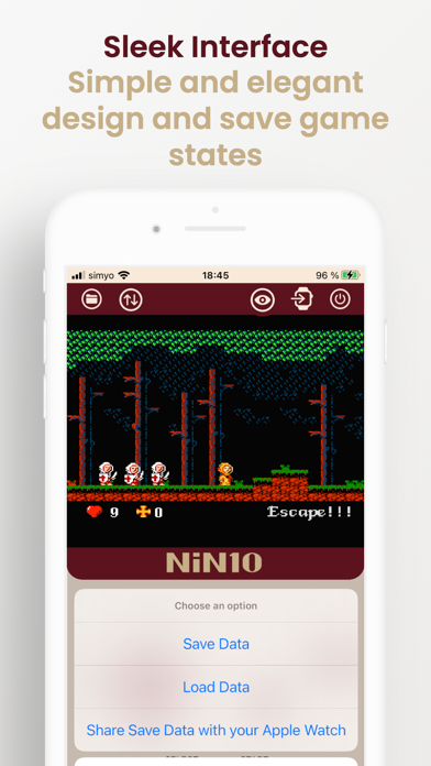 NiN10: Nintendo Emulator iPhone screenshot 3 - Entertainment app