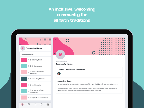 Stick with the Ick iPad screenshot 2 - Social Networking app
