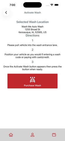 Wash Me Auto Wash iPhone screenshot