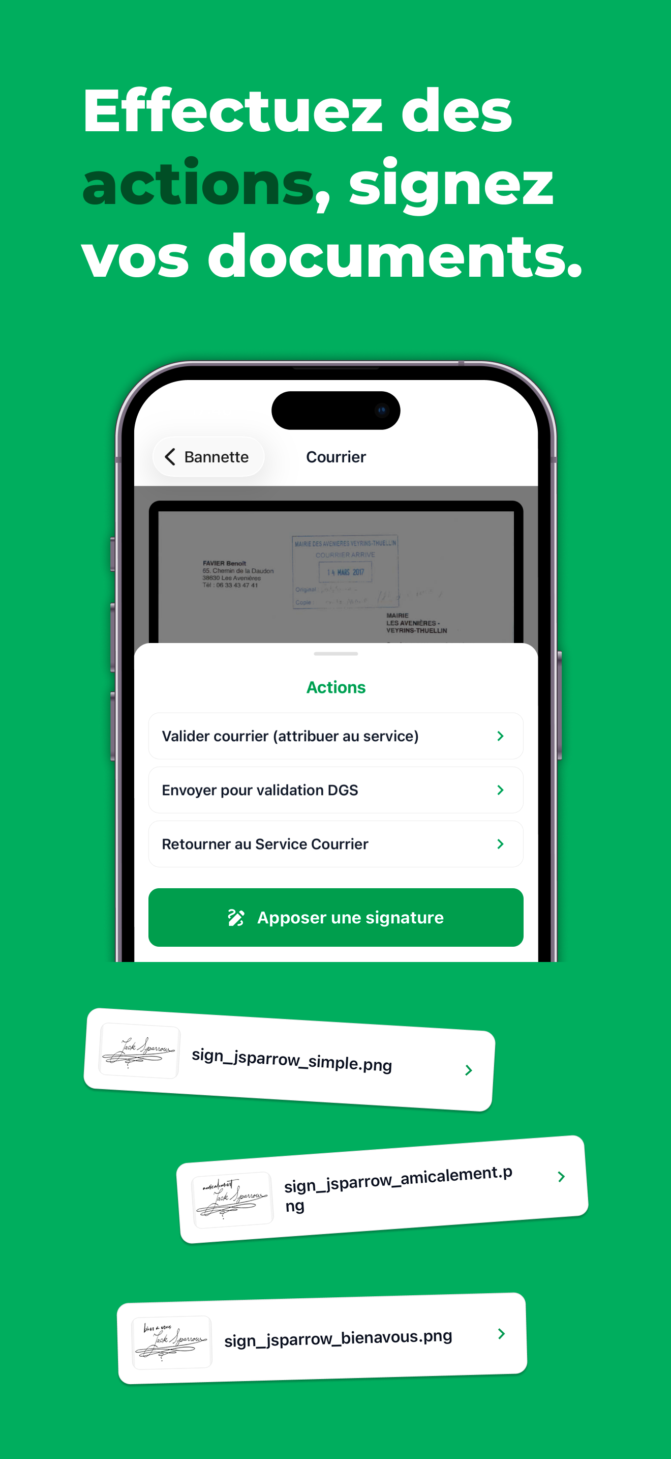 ME2M - MEM Courrier Mobile screenshot 3