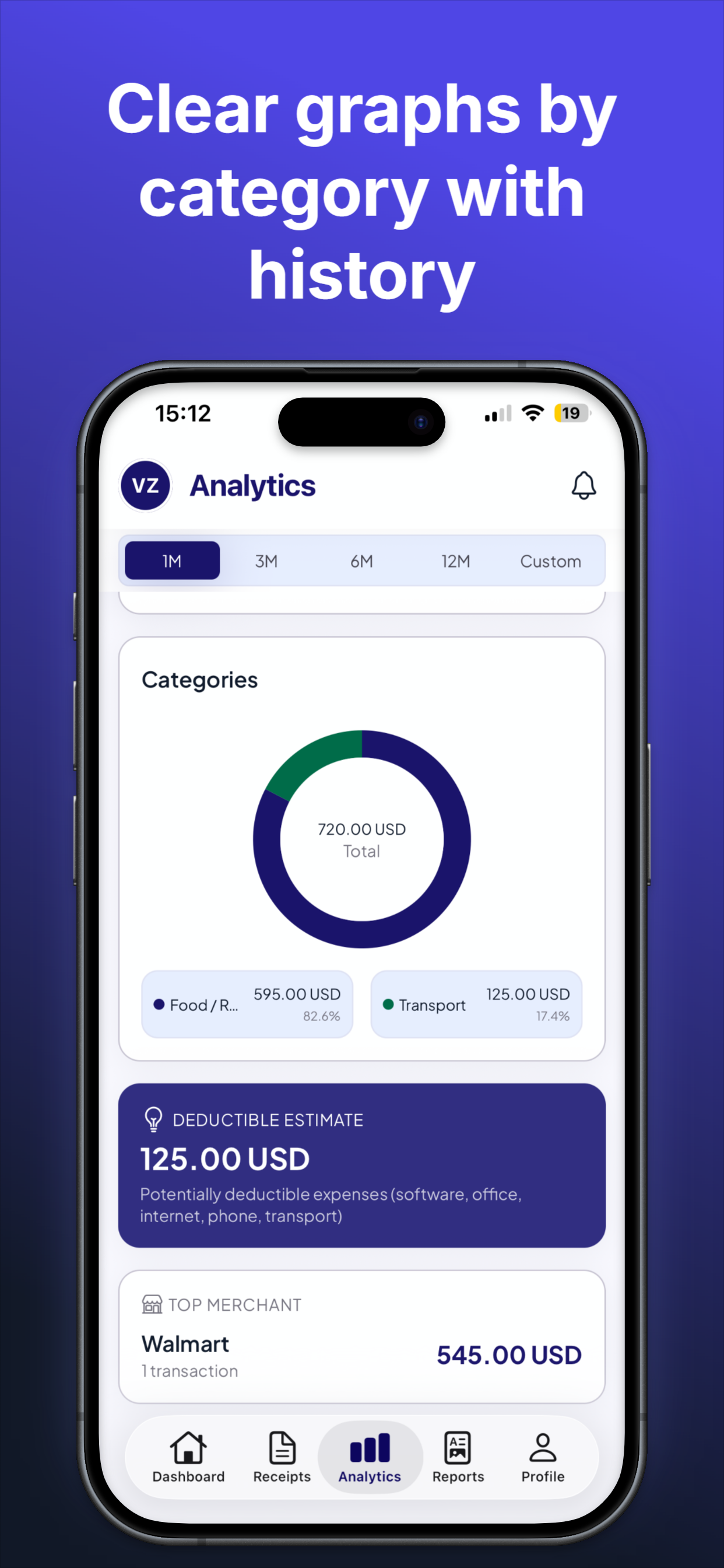 ReceiptV: AI Receipt Scanner