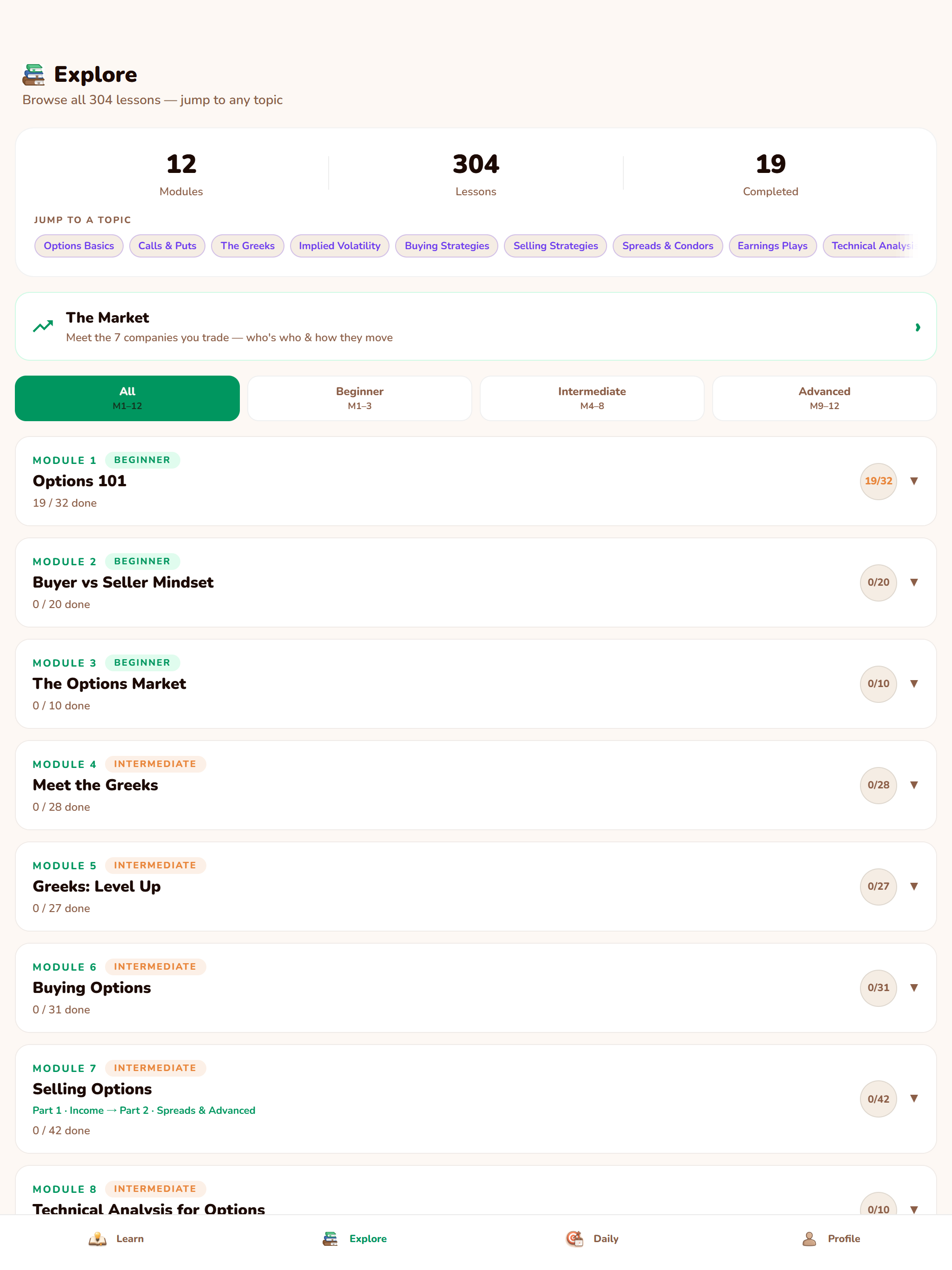 OptionMice: Learn Options screenshot 16