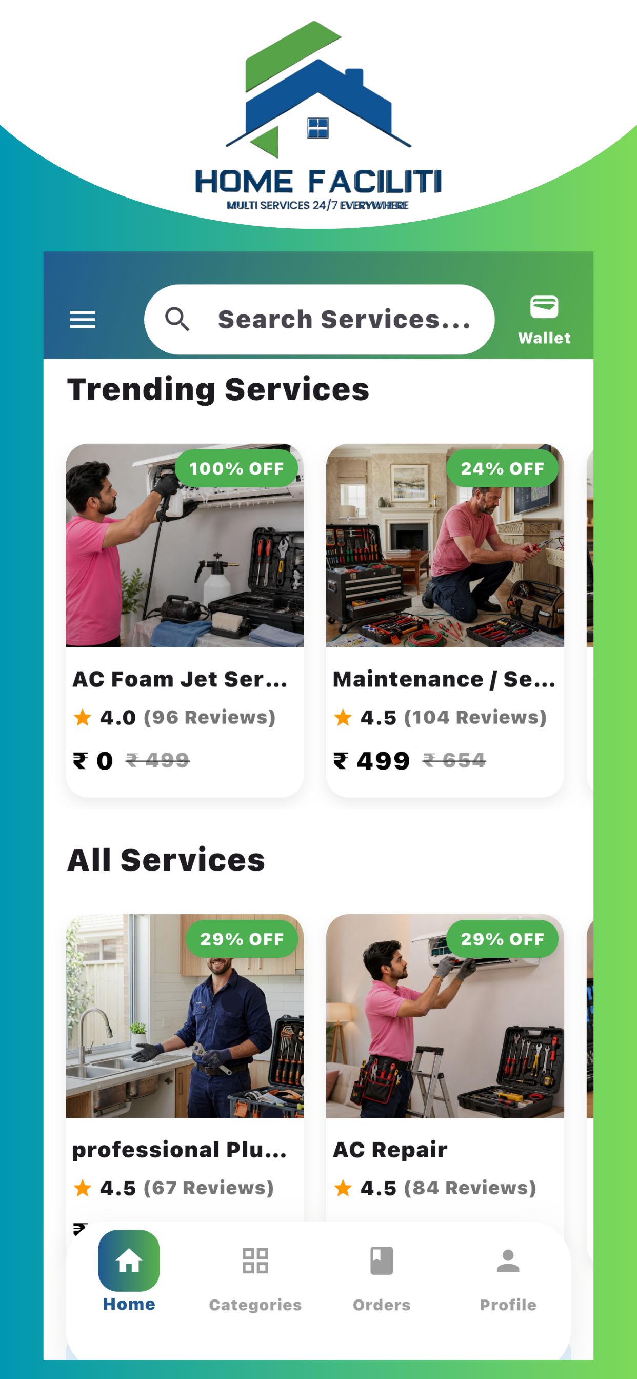 Home Faciliti Services screenshot 3