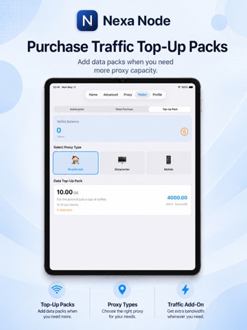 Nexa Node iPad screenshot