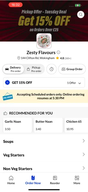 Zesty Flavours screenshot 2