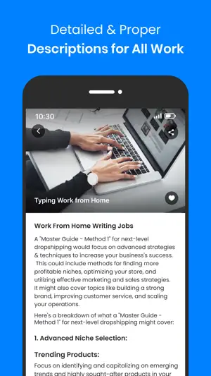 Work From Home - Learn it screenshot 3